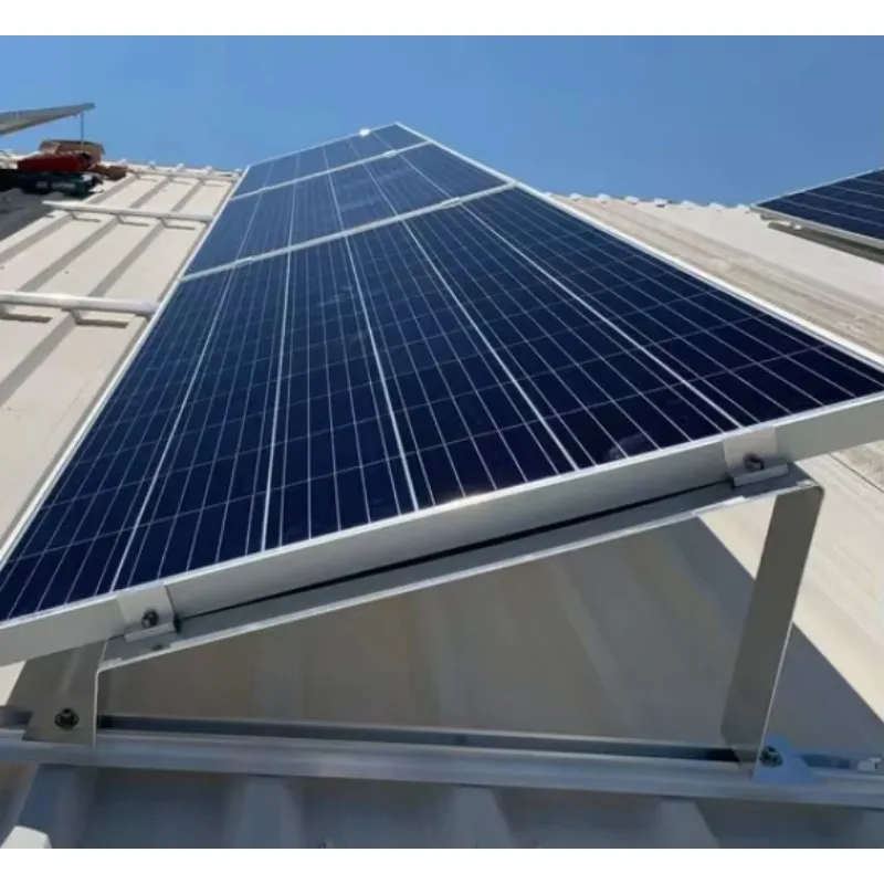 Aluminium Roof and Ground PV Mounting Solar Panel Brackets Solar Panel Support Rail for Mounting Structure - Detail 1