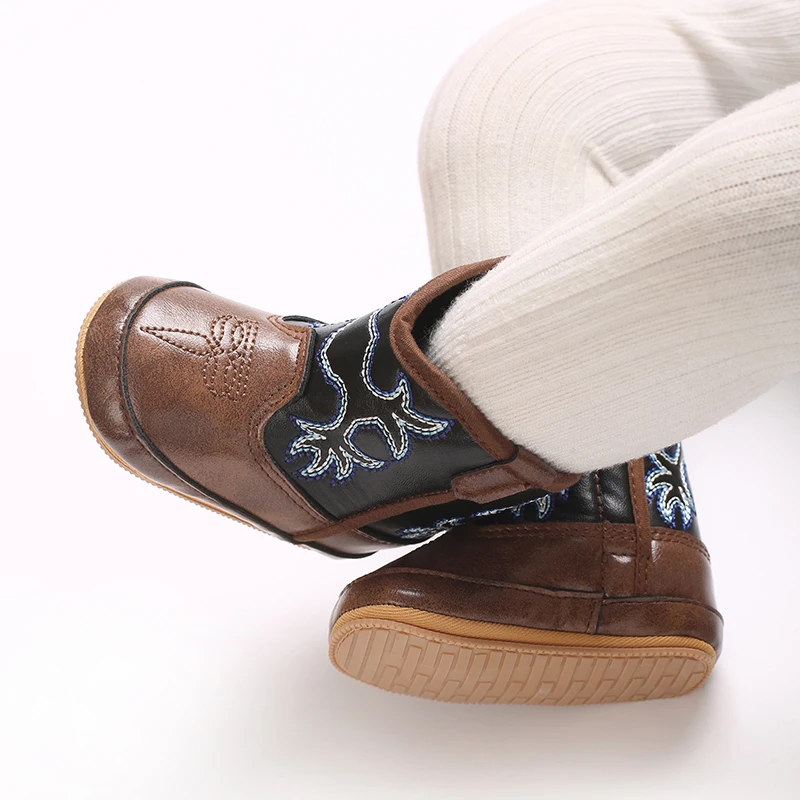 0-18M Spring Autumn Cute Baby Fashion Booties Soft Fabric High Quality Comfortable First Walkers For Toddlers view 6