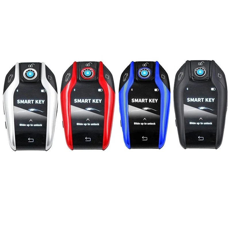 Factory OEM High-End Universal Automobile Vehicle LCD Smart Car Key Keyless Entry System Touch screen