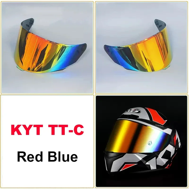 Capacete De Moto Viseira สําหรับ KYT TT หลักสูตรหมวกกันน็อครถจักรยานยนต์ Visor เลนส์ Sunshield กระจก Visera Casco Moto อุปกรณ์เสริม