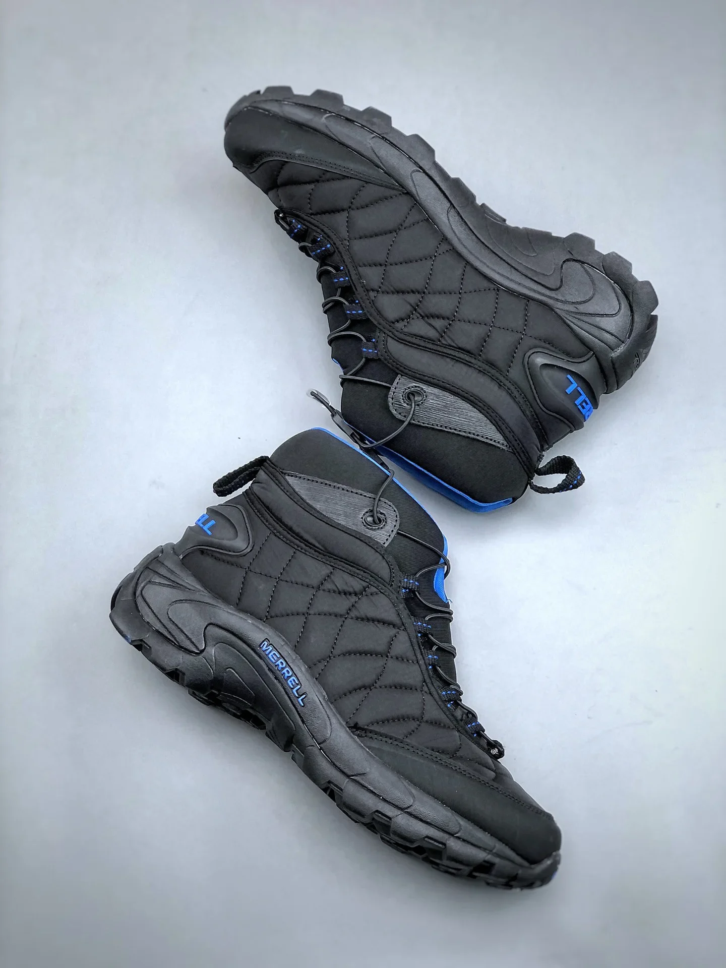 Zapatos deportivos originales Merrell de malla de cuero genuino para hombre, zapatos informales antideslizantes cómodos y duraderos para montaña