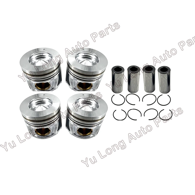 Engine Piston STD 1Set For Hyundai KAI D4EA 2.0L Diesel Engine Santa Fe Tucson TAajet Elantra 23410-27920 Car Accessories