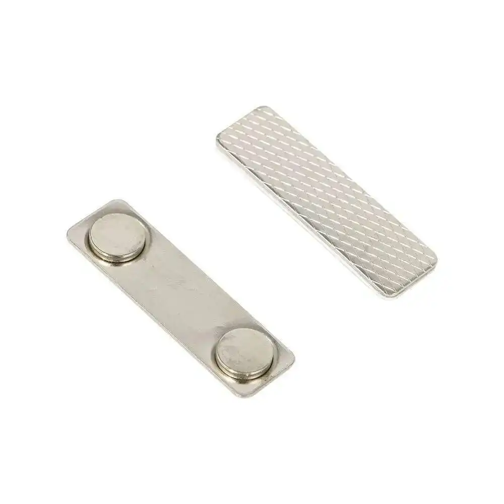 10pcs Magnetic Name Badge Tags Magnet Attachments Finding Backing Self Adhesive