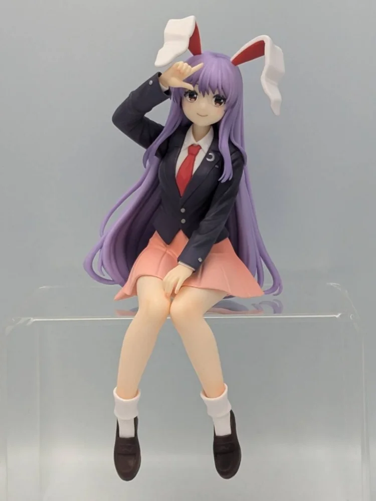 오리지널 재고 15cm 레이젠 우동에인 이나바 오리엔탈 프로젝트 애니메이션 피규어 모델 귀여운 데스크탑 장식 수집용 장난감