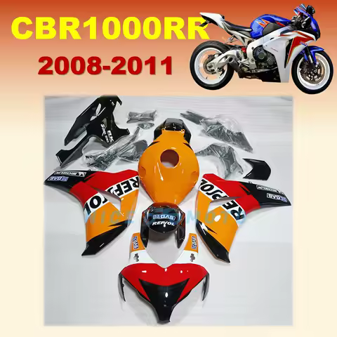 ABS Fairings kit for Honda CBR1000RR 2008 2009 2010 2011 CBR 1000RR Motorcycle Injection Mold Bodywork Sportbike