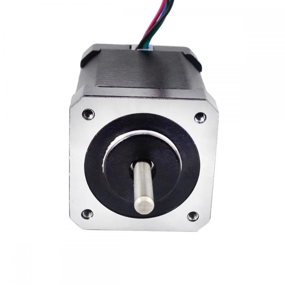 Dual Shaft Nema17 Stepper Motor 60mm 42 Motor 4 Leads 65Ncm(92.3oz.in) 2.1A 5mm Shaft Diameter for CNC XYZ/3D Printer