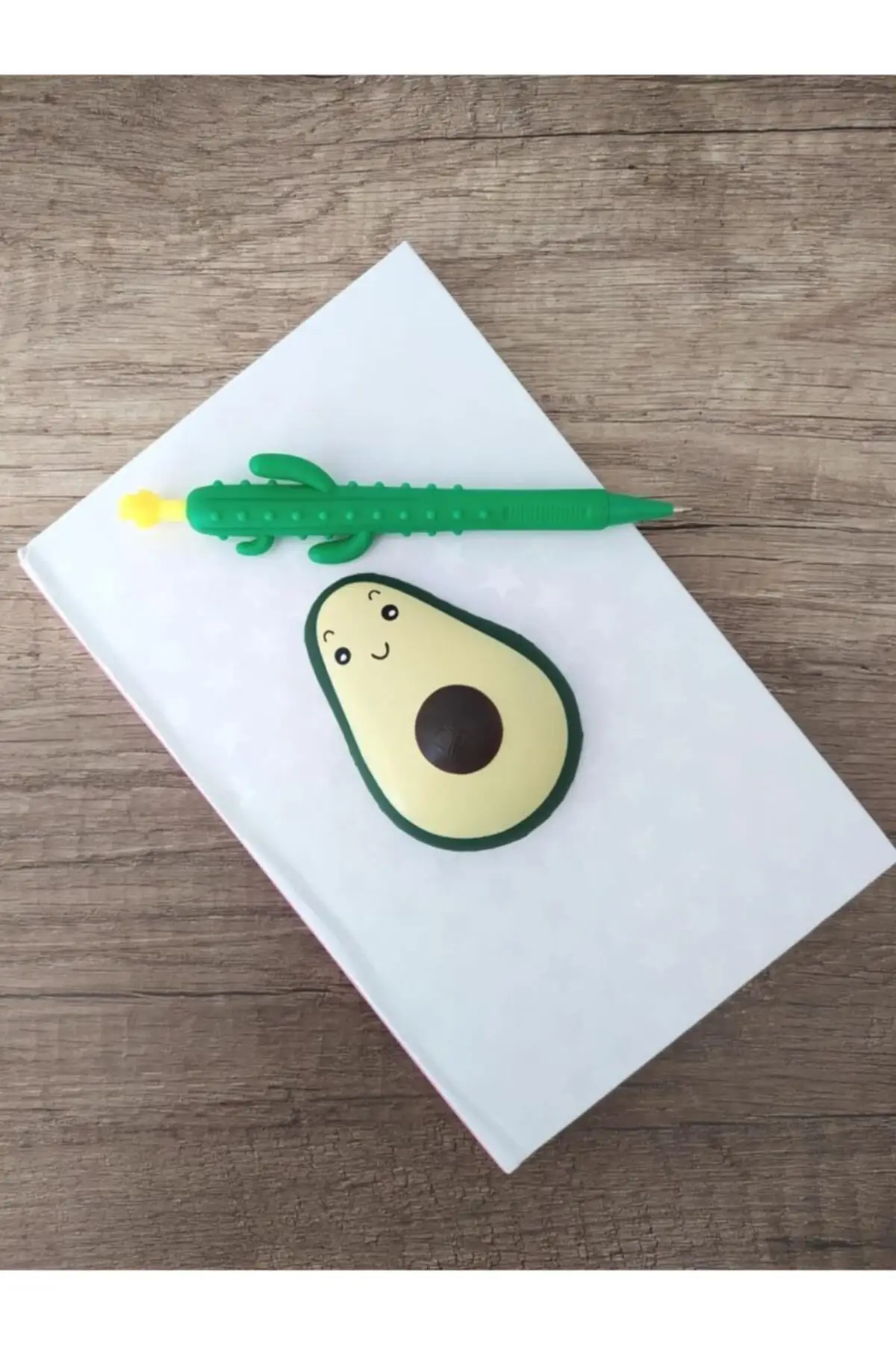 Uras Avocado Squishy Striped Moment Souvenir Book Daily And Cactus Versatil Tip Pen Sketchbook Handmade Book