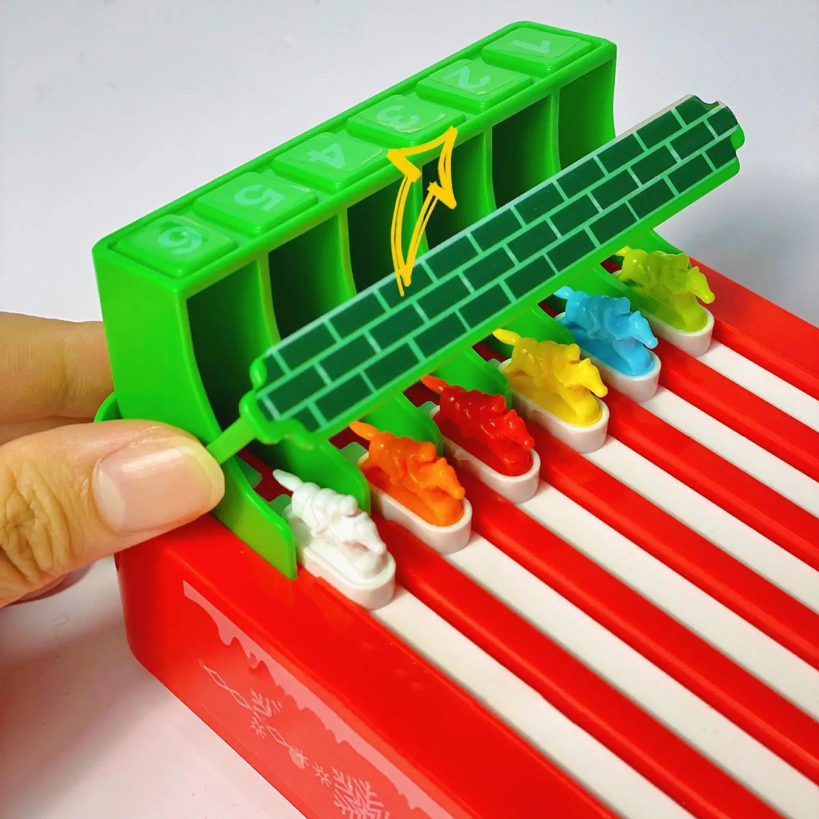 

Настольная игра «Гоночная лошадь», интерактивная настольная игрушка, 6-слойная семейная гоночная игра для детей 3 лет, взрослых, вечеринок для подростков, вечеринок в ночное время