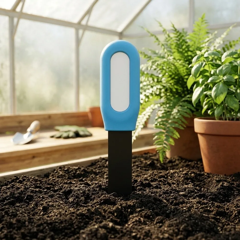 Soil Moisture and Temperature Meter for Gardening Accurate Soil Detector for Plant Water Monitoring with Low Battery Indicator