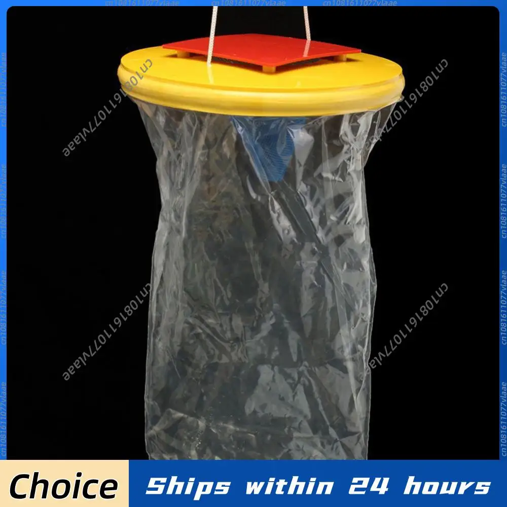 Fly Wasp Insect Bug Killer Disposable Fly Lure Bag Hanging Flycatcher Bag Non Toxic for Parks/Canteens/Restaurants/Farms Outdoor