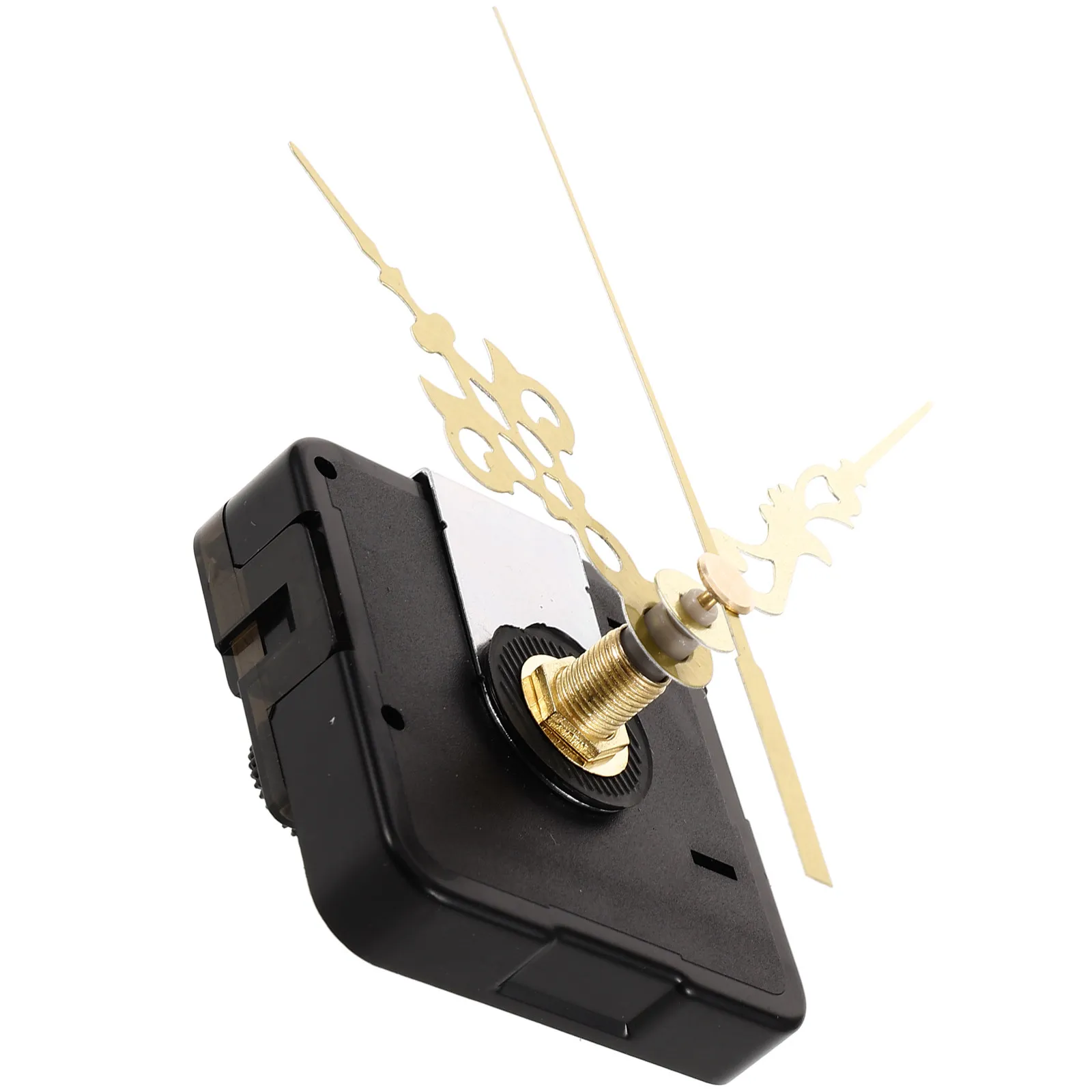 1Set Clock Movement Kit Metal Plastic Wall Clock Mechanism with Accurate Timekeeping for DIY Craft Repair Replacement Projects
