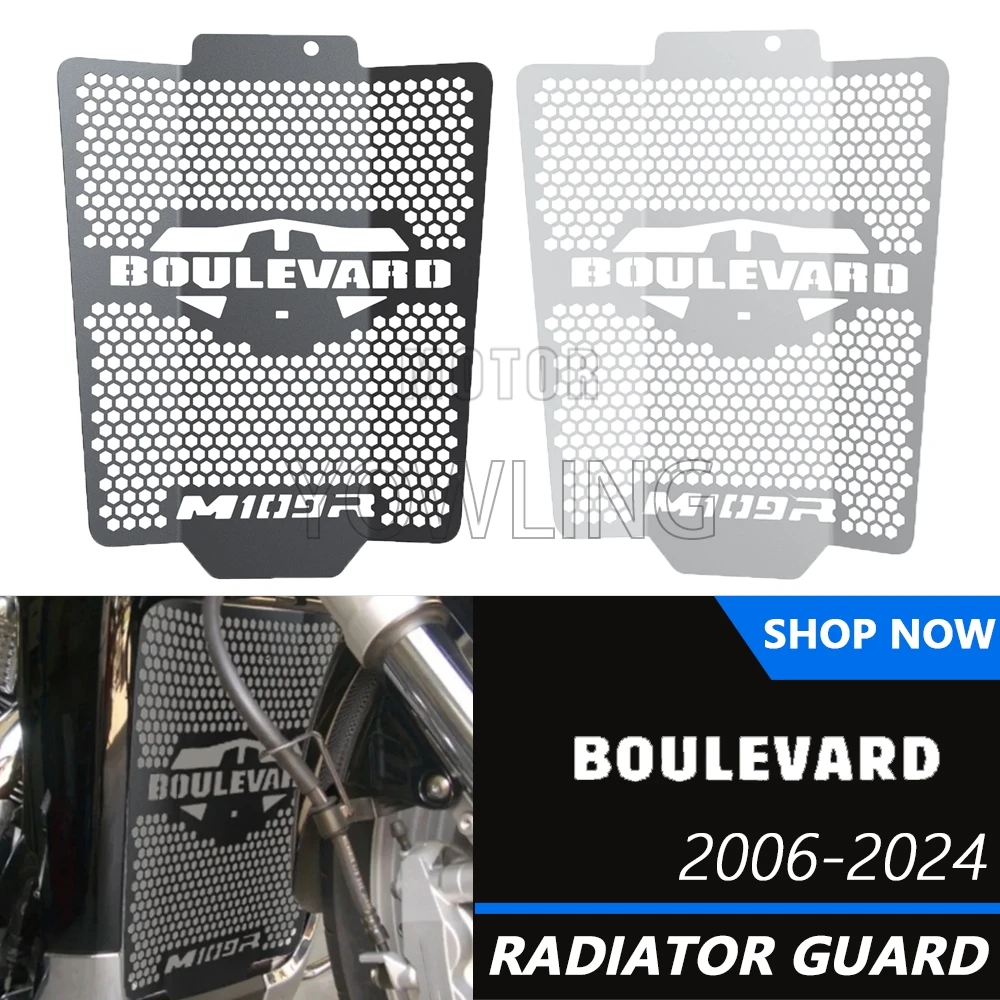 

FOR Suzuki Boulevard M109R VZR1800 Intruder M1800R 2006-2022 2023 2024 Motorcycle Radiator Grille Guard Cover Protector VZR 1800