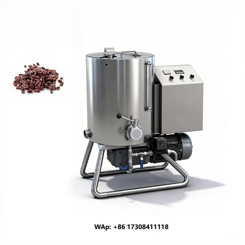 Molino de Bolas Mini LST para Chocolate, para Salsa de Pistacho, 30L/50L, Máquina para Moler Mantequilla de Frutos Secos, en Venta
