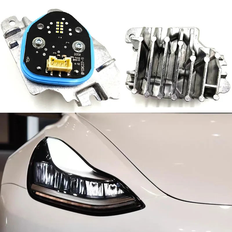 Suitable for Tesla Model 3 Model Y 2017-2023 LED Angel Eyes DRL Module Daytime Running Light Module TRP36247 B109037-B view 3