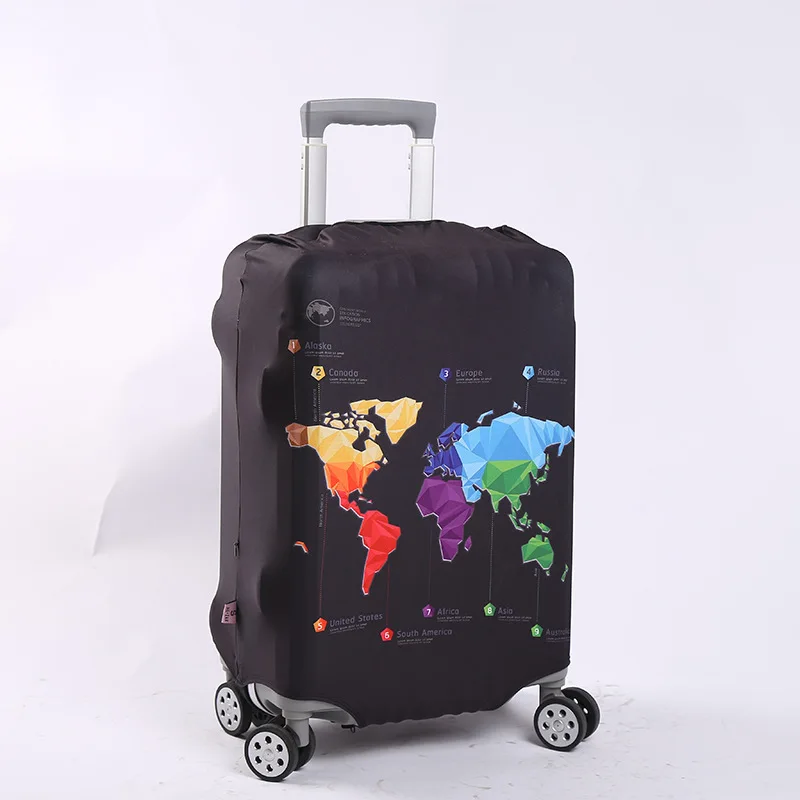 TY Luggage Cover Stretch Fabric Suitcase Protector Baggage Dust Case Cover Suitable for 18-28Inch Travel Accessories