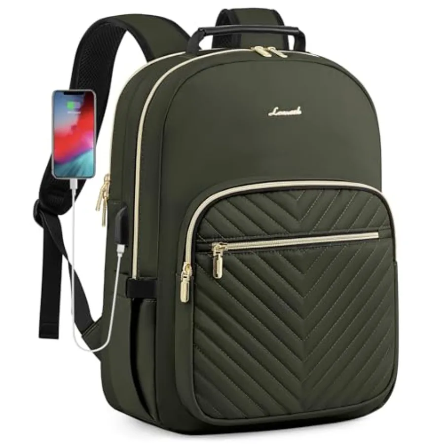 

Laptop Backpack for Women Travel Computer Work Bags with Laptop Compartment College School Student Bag Teen Backpacks For Girls