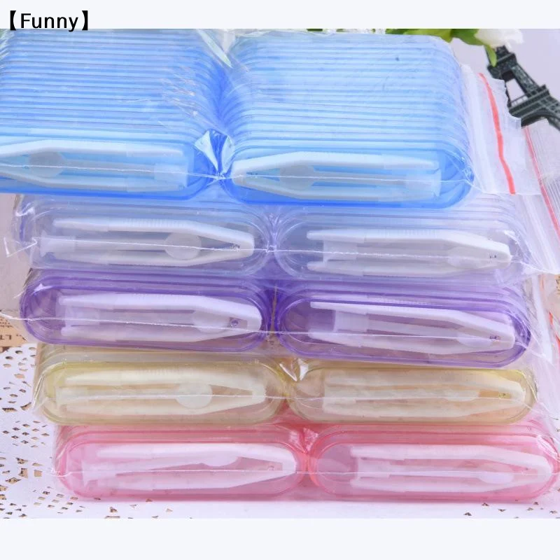 3 PCS/SET Professional Contact Lenses Tweezers Suction Stick Insert Remover Tool Multicolor Eyewear Accessory〔Funny〕