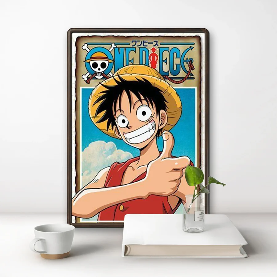 2024 New One Piece Diamond Painting Monkey D. Luffy A Reward Diamond Embroidery Roronoa Zoro Handmade DIY Mosaic Art Gifts New