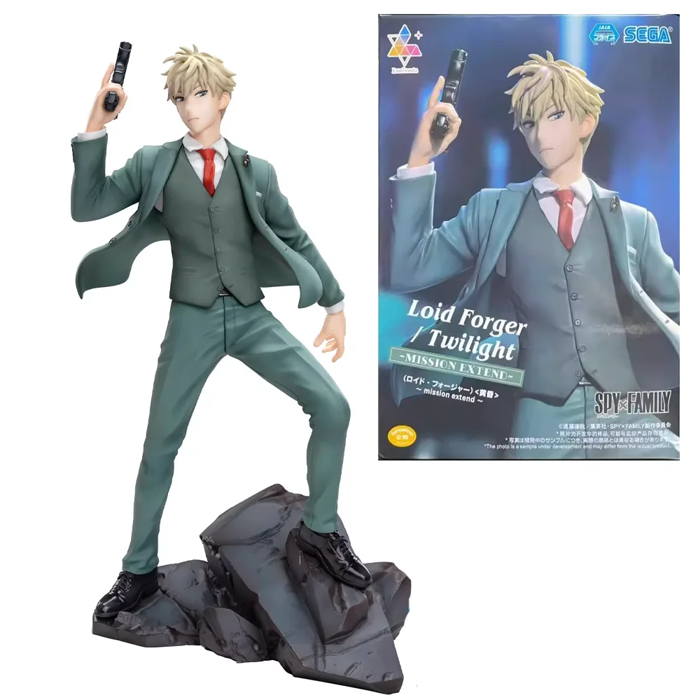 

SEGA Original Luminasta SPY FAMILY LOID FORGER mission extend Anime Action Figure Toys For Boys Girls Children Birthday Gifts