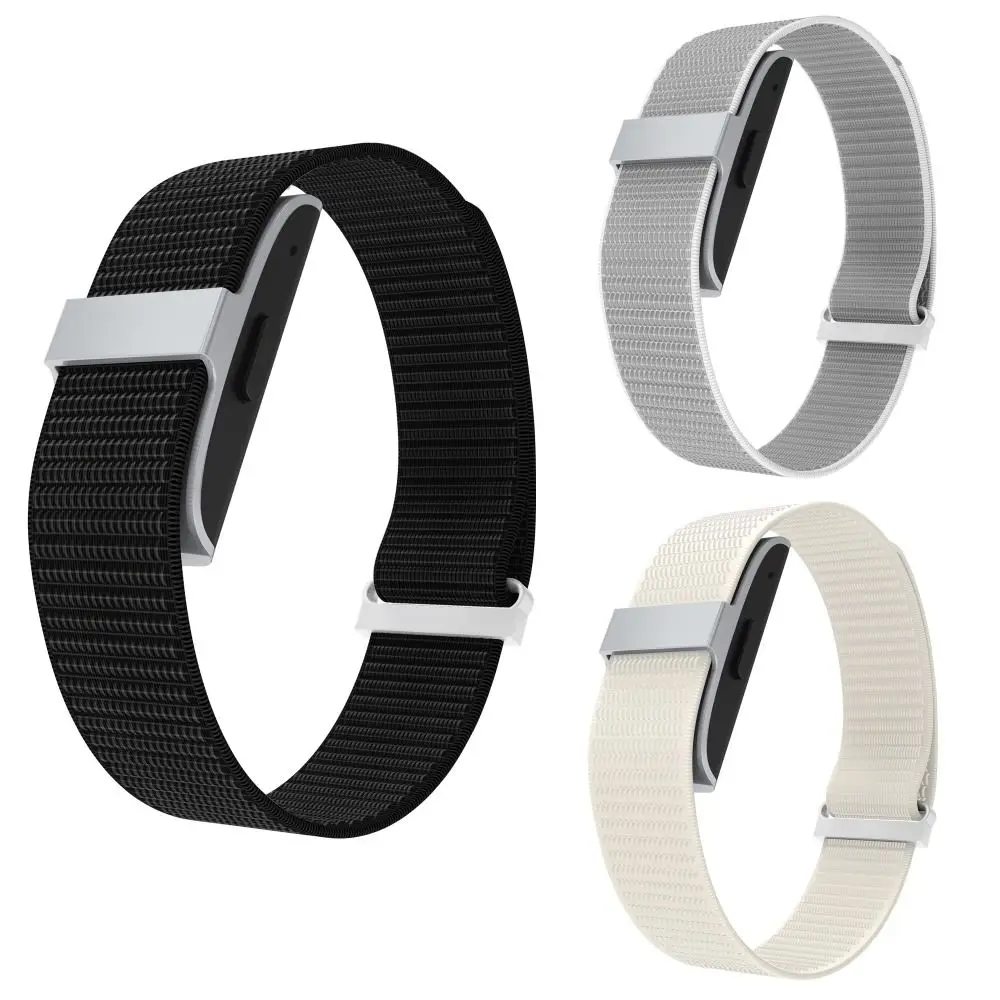 Nylon Sport Bands for Hume Health Band 20mm Fitness Tracker Strap for Men Women Adjustable Breathable Replacement Wristband
