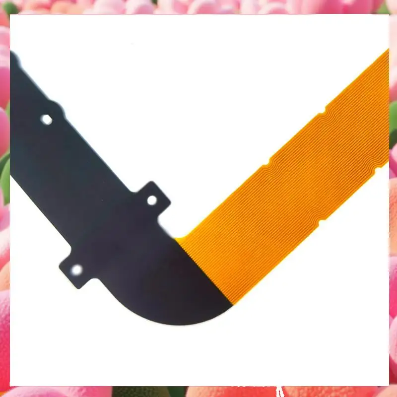 3x novo eixo rotativo lcd cabo flexível para fuji para fujifilm xa3 X-A3 XA-3 reparação de câmera digital Part-ABJU