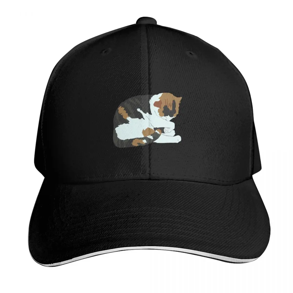 Cozy Calico Baseball Cap Sun Cap Sunhat sun caps Streetwear For Girls Men's