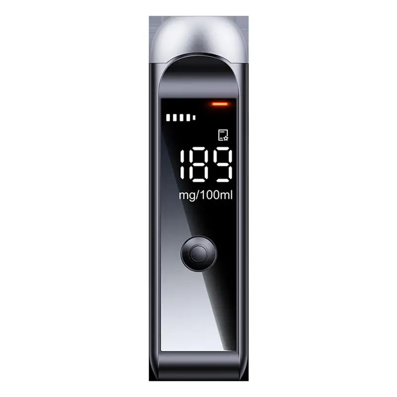 

Alcohol Breathalyzer Breath Alcohol Detector LED Display Alcohol Detection Professional-Grade Accuracy Alcohol Breath Test Tool