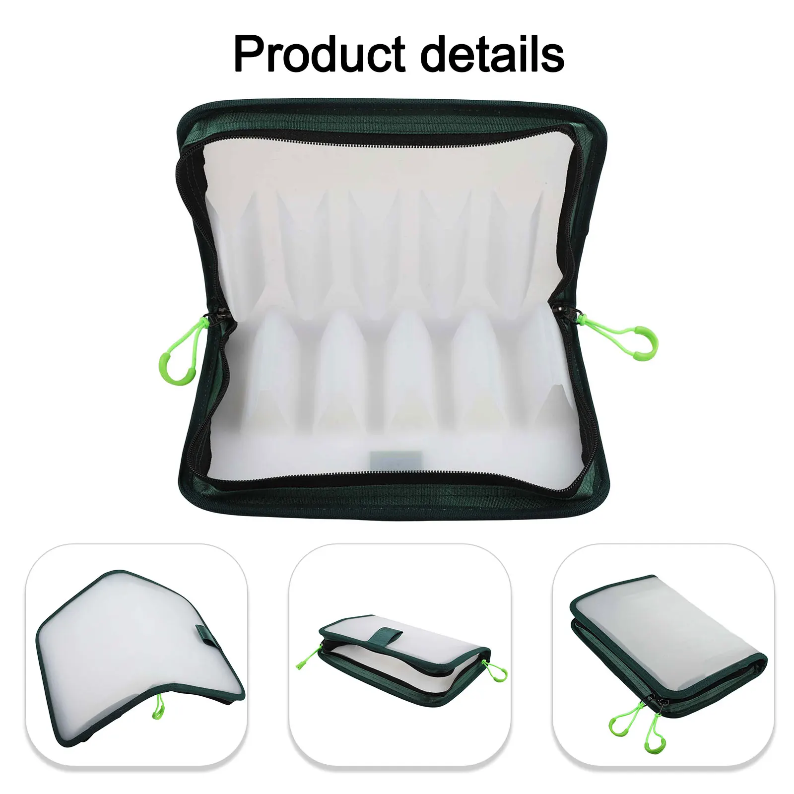 

Fishing Competitions 28*18*4cm Bait Storage Portable Outdoor Fishing Organizer ABS Fishing Case Lightweight Design