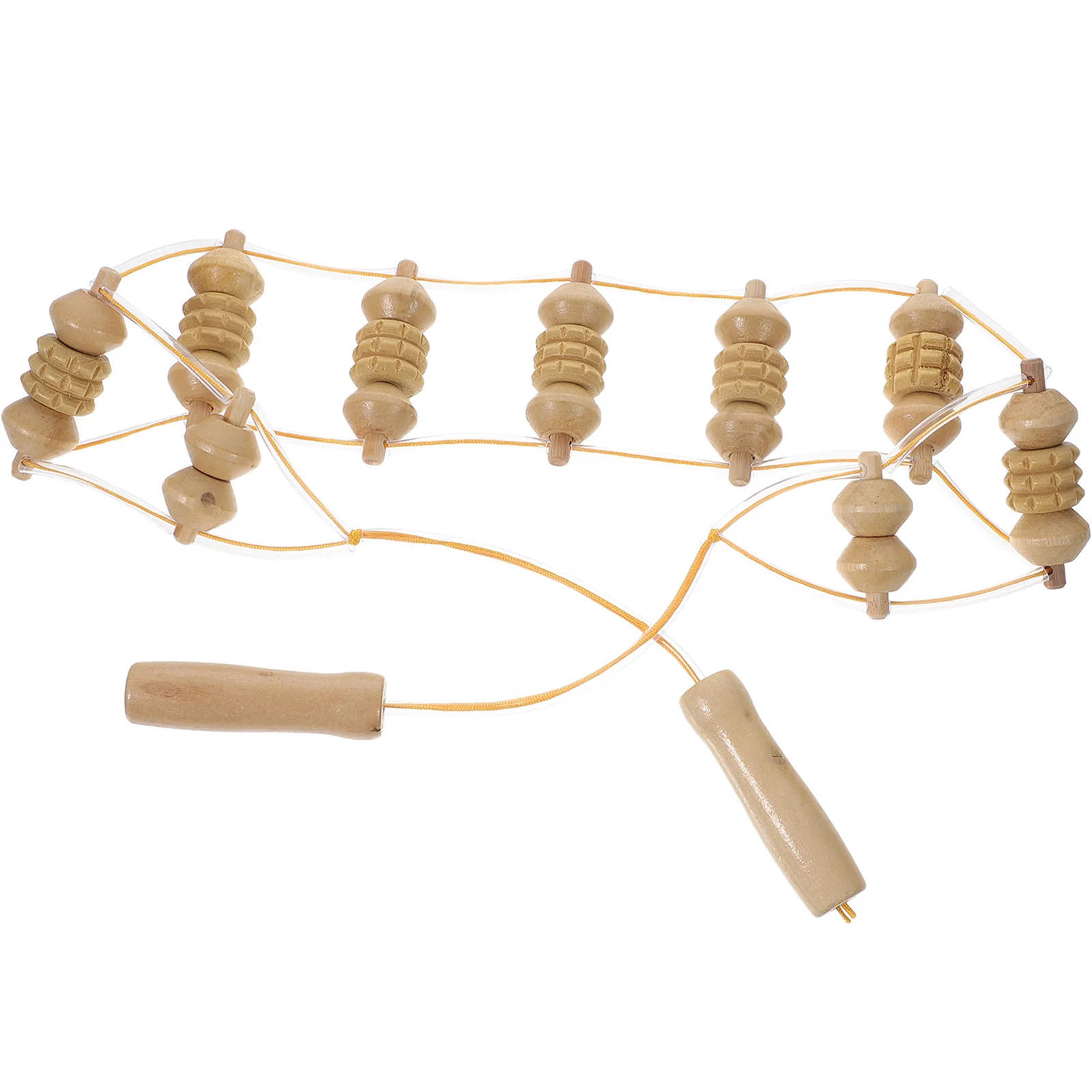 Rouleau de Massage en bois pour muscles, couleur mixte, corps, cou, jambes, dos, outil de Fitness, soulagement de la douleur musculaire, thérapie des points de déclenchement