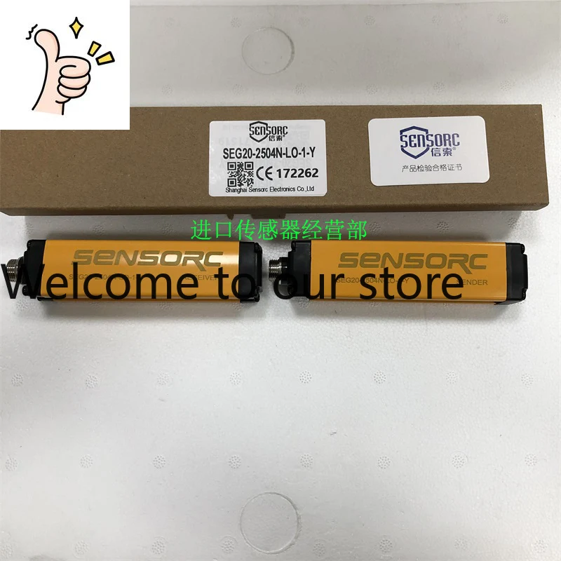 Original And Genuine Letter SENSORC Safety Light Curtain SEG20-2504N-L0-1-Y False One Penalty Ten
