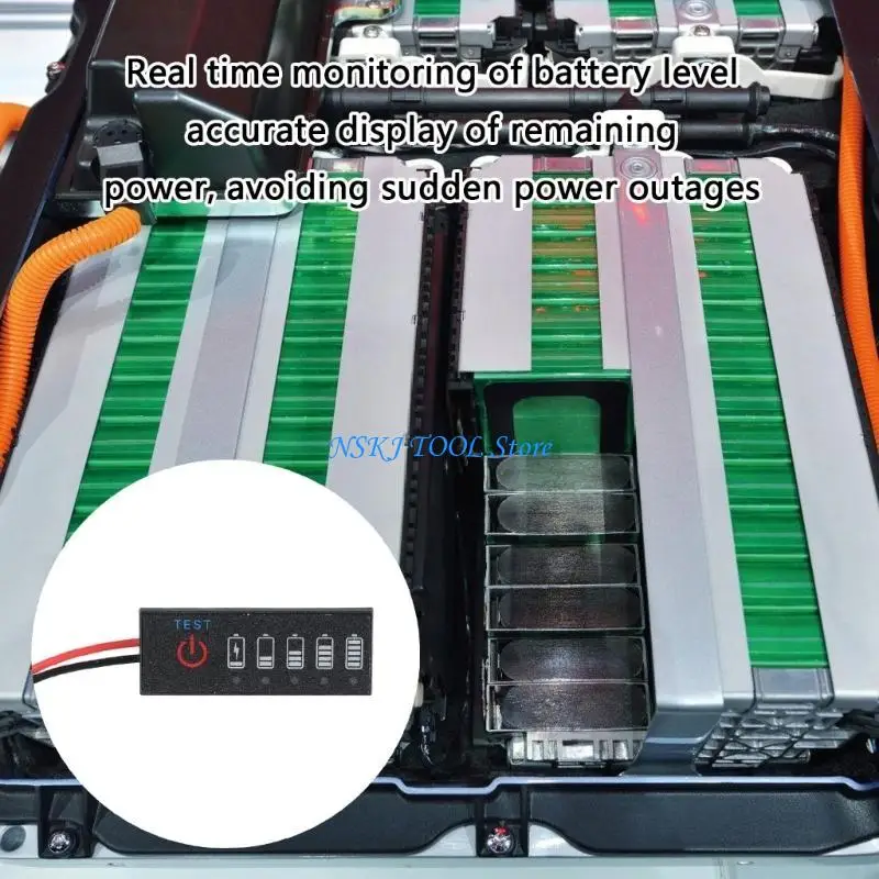 

L8RC Battery Display Modules Lithium Battery Voltages Test for Voltages Checking