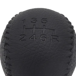 6 Speed Leather Gear Shift Knob For Nissan For Navara D40 For Frontier 05-15 OEM 32865-EB30B,32865EB30B,3286540U00