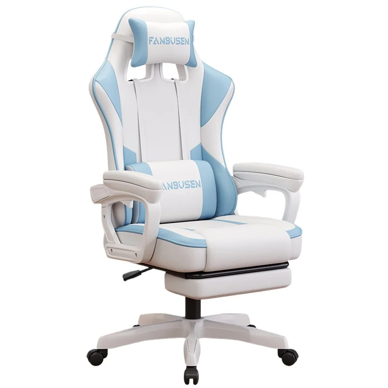 Gaming Chair for PC Desk Ergonomic Office Chair for Gamers Adjustable Height Racing Style Computer Chair for Dorm Room Modern view 5
