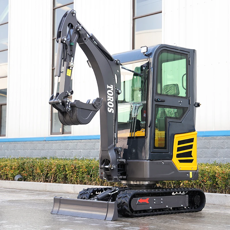 Free Shipping Mini Small Digger Hydraulic CE/EPA Compact Crawler Mini Excavator China Wholesale Mini Bagger 2 Ton Customized