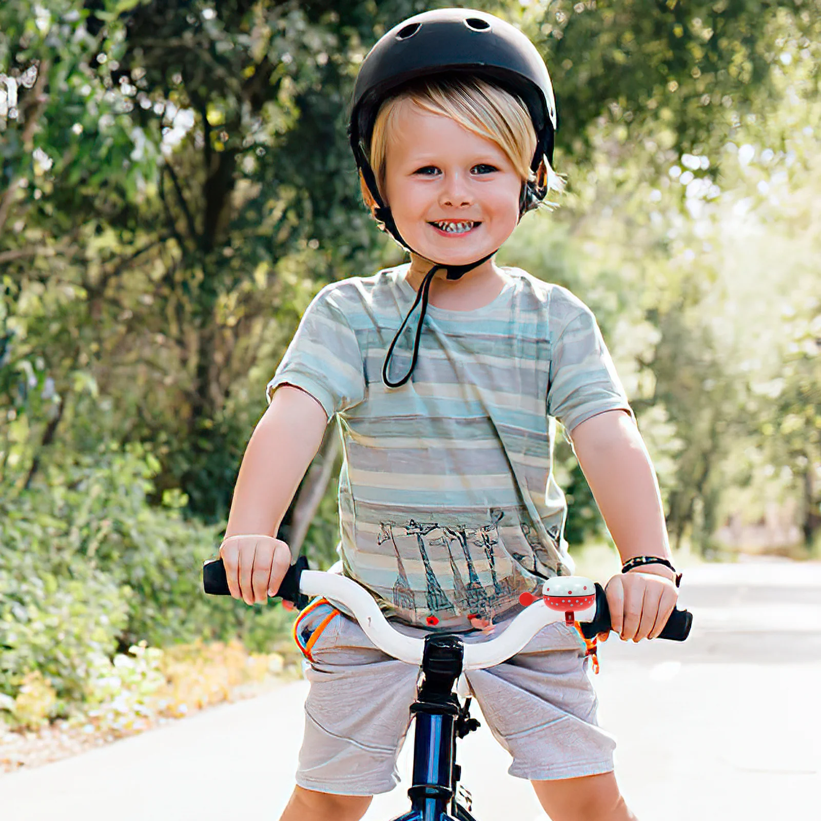 

Children Bike Bell Cartoon Screw Mounted Loud Warning Ring Kids Bicycle Bell Secure Riding Accessory Kids Bike Supply