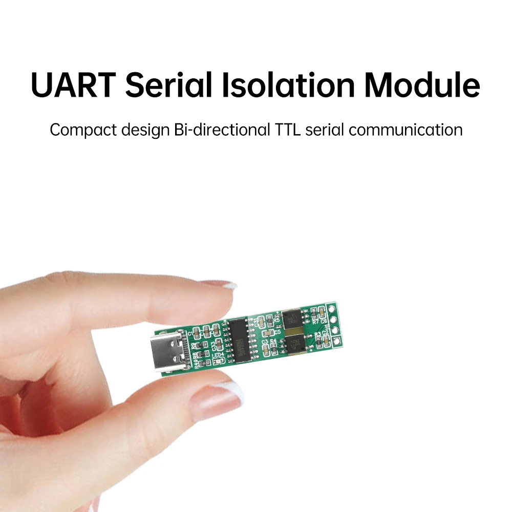 Módulo de aislamiento de puerto serie UART CH340, aislamiento de alta velocidad, USB a puerto serie TTL, módulo de aislamiento optoelectrónico, 1/5 Uds.