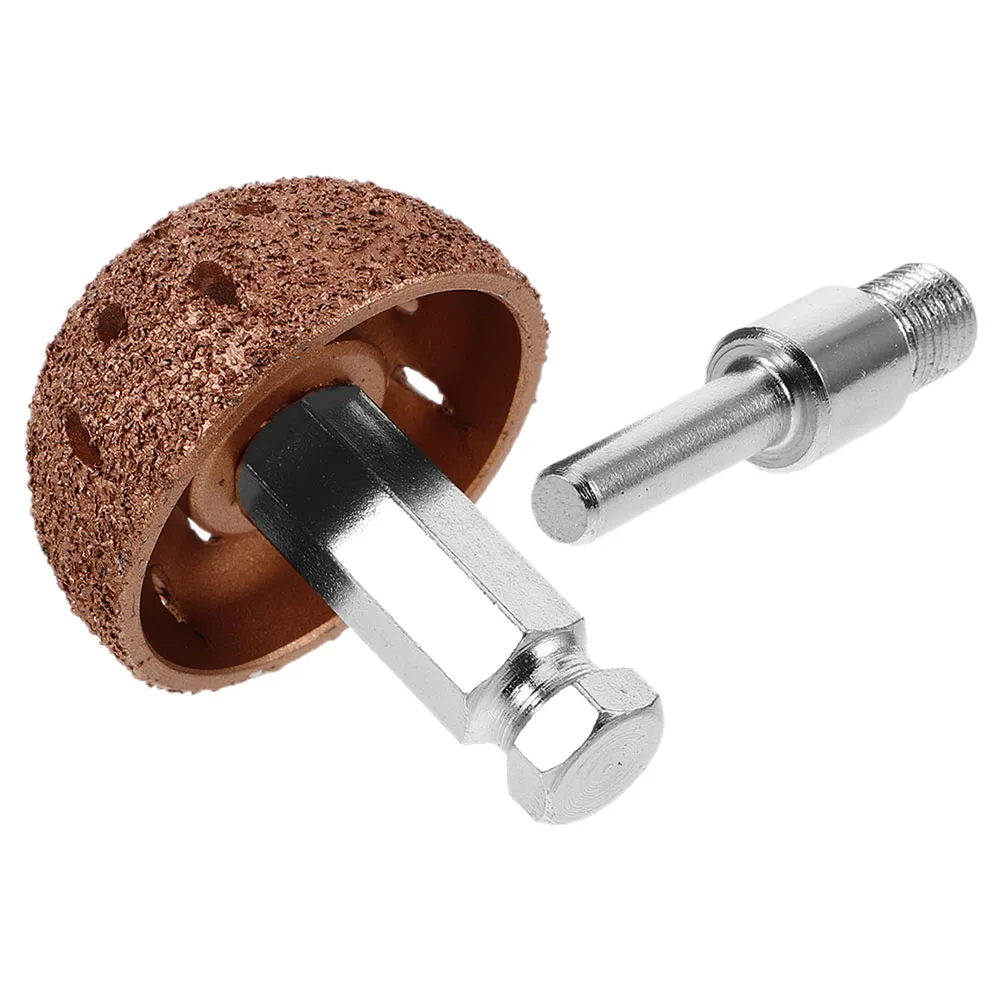 

Tire Repair Tools Bowl Type Grinding Head Tungsten Steel Tire Changing Rim Protector Buffing Roller Puncture Grinder Accessories