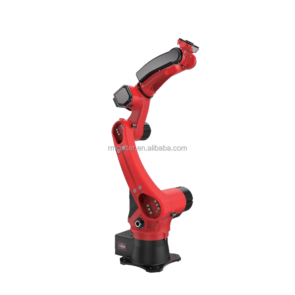 آلة عالية الجودة ثلاثية الأبعاد رسم مسح لحام روبوت 6 محور لحام روبوت يستخدم بشكل أساسي للهيكل الصلب مع المسار