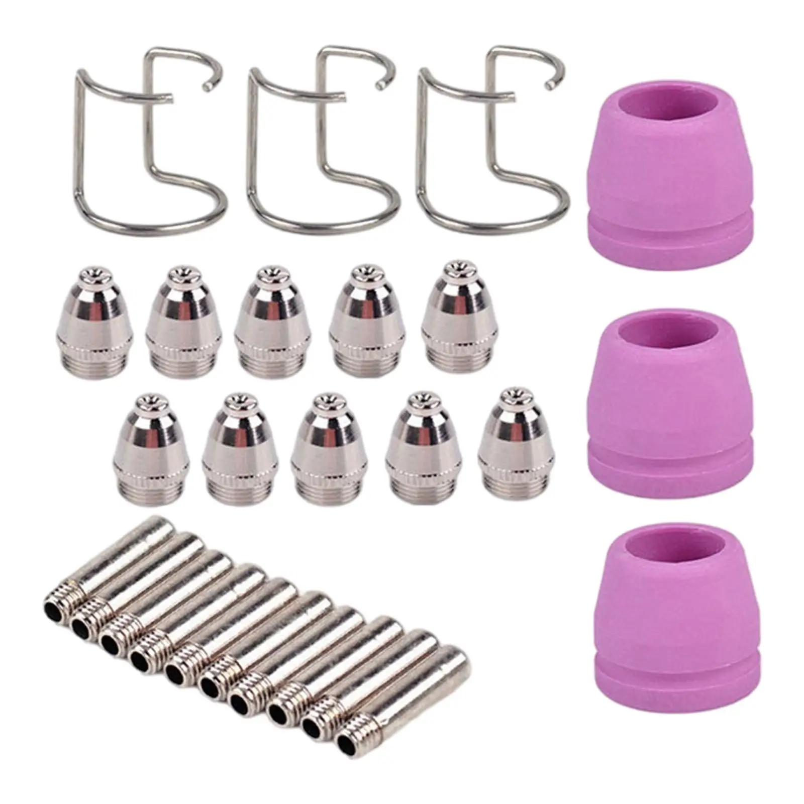 

26 шт. расходные материалы для резки, детали для резака SG-55, насадки, чашки, комплект для 50DX