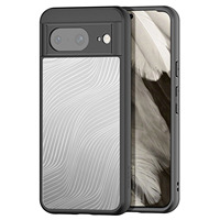 DUX DUCIS Aimo Series for Google Pixel 8 Matte Phone Case TPU+PC Smartphone Cover (REACH Certification) - Black