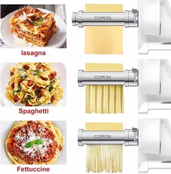 2024 Fresh Pasta Slicer and Cutter Compatible for Bosch MUM4/5 and MUMV Series Chef Machine Roll Browse Lasagne Cutter Slices