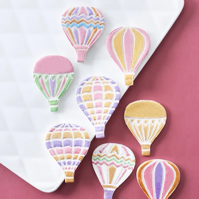 Hot Air Balloon Frosting Cookie Mold Cake Decoration Mold Chocolate Mold Kitchen Baking Cake Tools