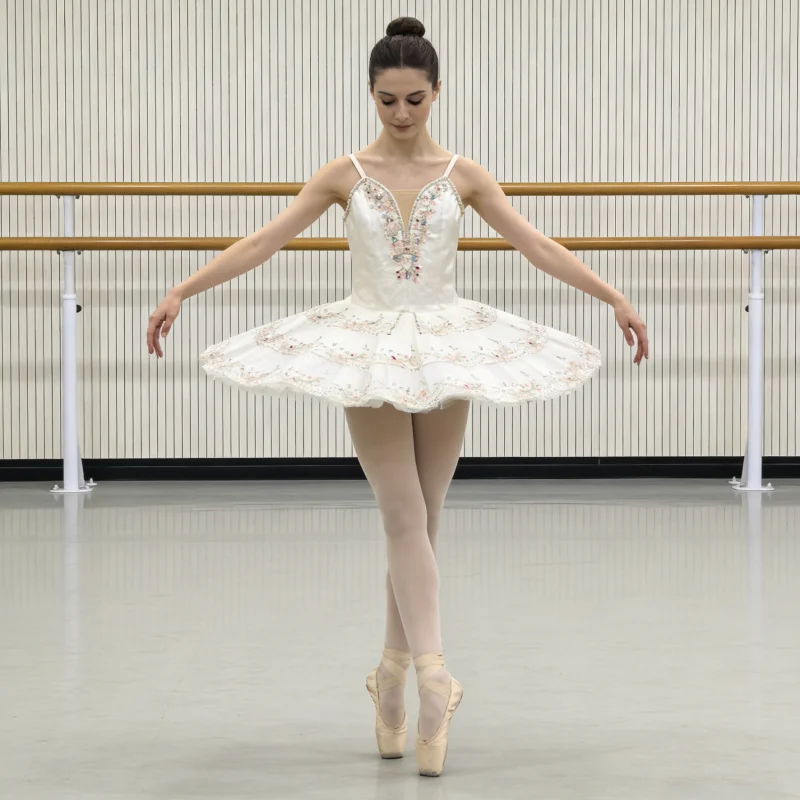 

BT26011061 Высококачественный балетный костюм-пачка «Белая птица» из 7 слоев тюля для детей, девочек, женщин и взрослых, на заказ