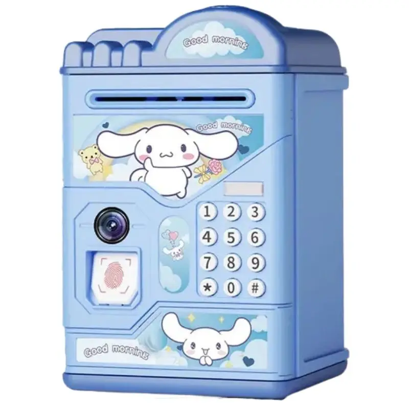 Kuromi Cinnamoroll Pochacco My Melody Kawaii Cute Cartoon Piggy Bank Children\'s Lockbox Only goes in and out of the piggy bank