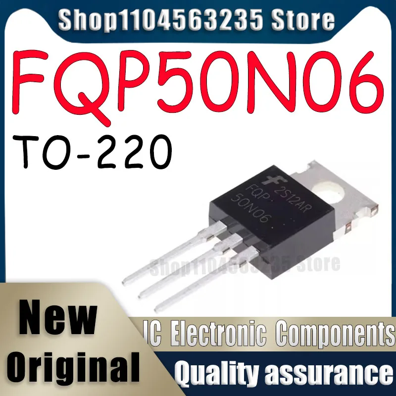 

(20piece)100% New FQP50N06 TO-220 Chipset