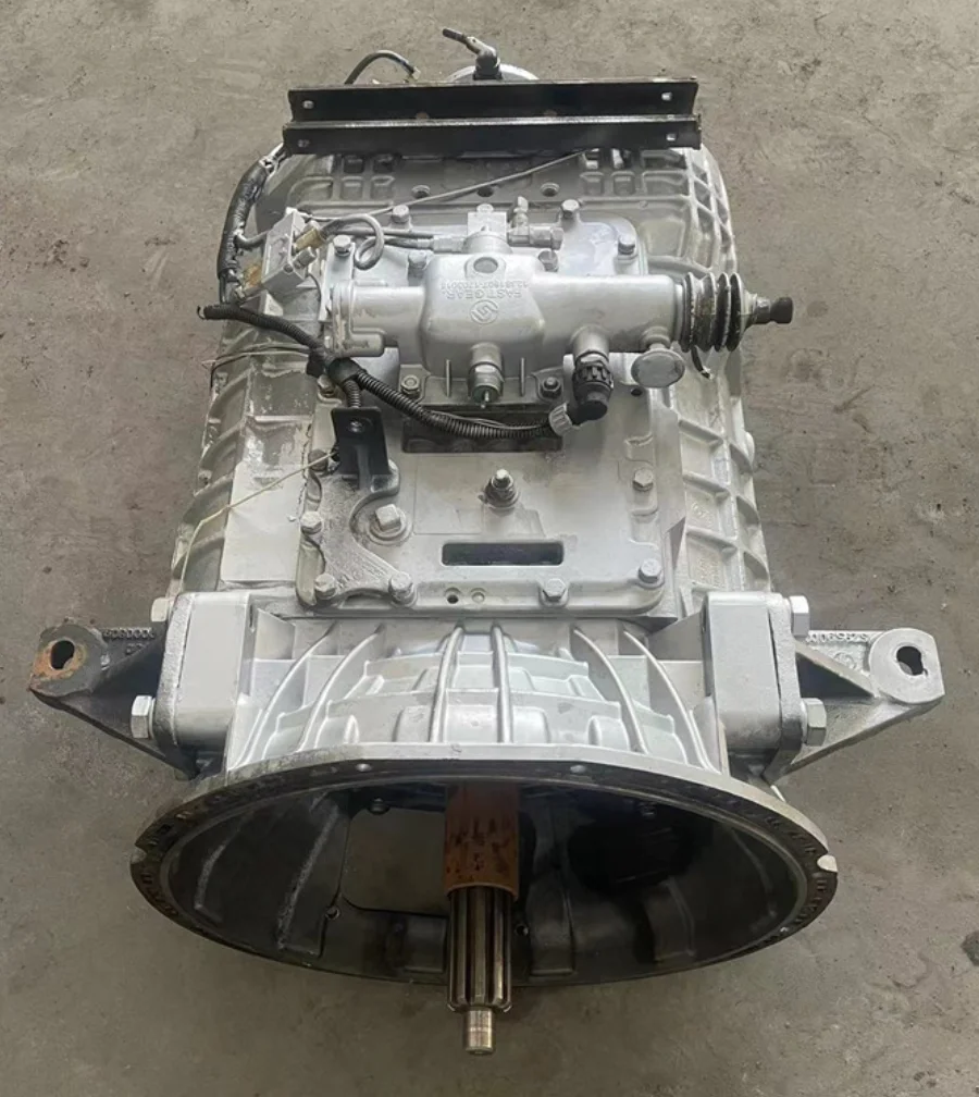 High Level Neutral Gray Reverse Gear Box New Condition Transmission Assembly for Howo S6/S9 2023 Truck Replacement Repair OE