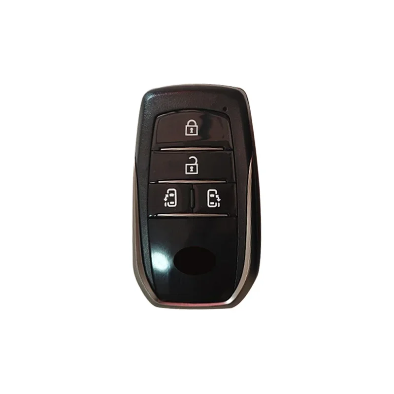 Smart Card Car Key Shell 5 Buttons For New Toyota Alphard Vellfire for VVDI XM38 XSTO02EN Electronic Board Replace the key Shell