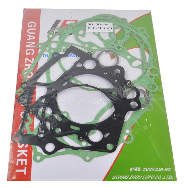 Motorcycle Engine Crankcase Clutch Cover Cylinder Head Gasket kit For Yamaha XTZ660 Tenere 2008-2012 XT660R XT660X XT660Z