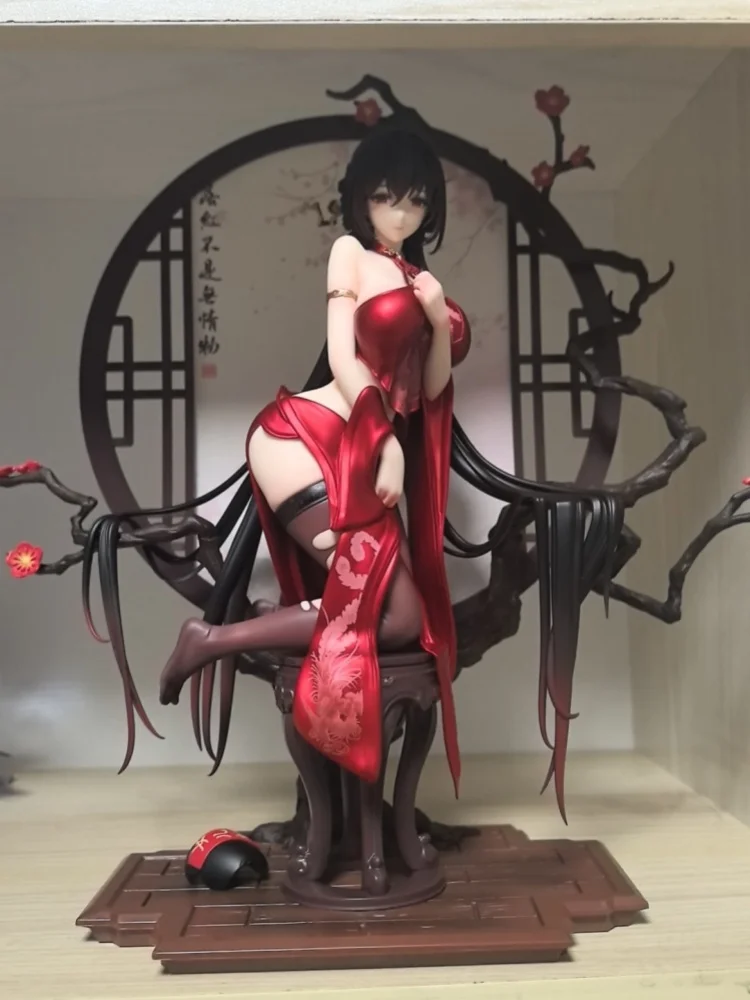 

Оригинальная китайская эстетическая серия BearPanda Luo Hong 1/6, ПВХ фигурка, Коллекционная модель, игрушки, сексуальное украшение, Kawaii, хобби