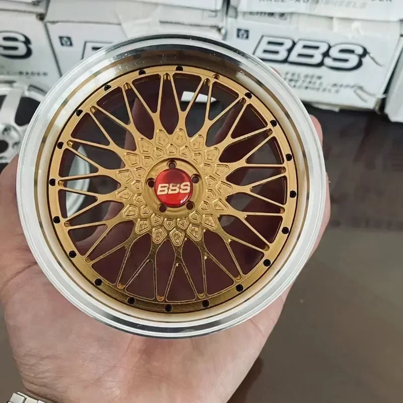 Bandai Heißer Verkauf 1/5 Auto Modell Schmieden Bbs Rays Metall Aluminium Rand Änderung Radnabe Desktop Display Personalisierte Änderung Spielzeug 7